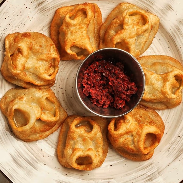 Манты жаренные
